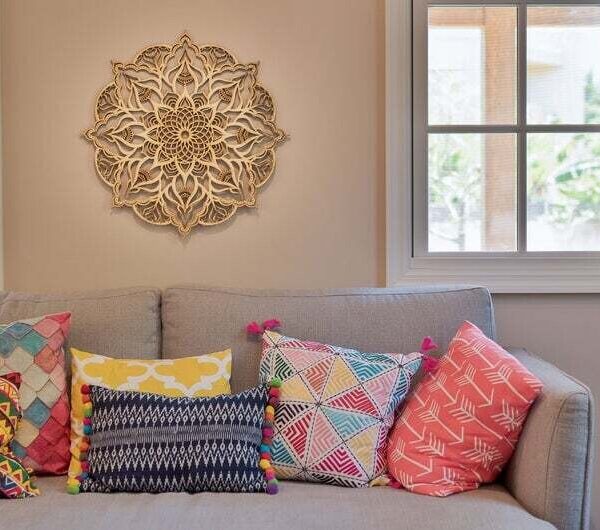 Mandala living room decor